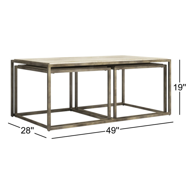 Greyleigh Kressley Nesting Coffee Table - Thumbnail 5