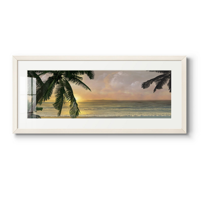 " Sunset Cove I ", White