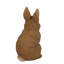 Statue de lapin dressés sur ses pattes