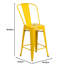 Anastassios Industrial Style Stool Chair- Modern Metal Galvanised Steel-1887832656-1887832653