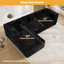 Canapé modulaire surdimensionné avec coussins Adame Boneless Compression-459245884-459245886-445087029