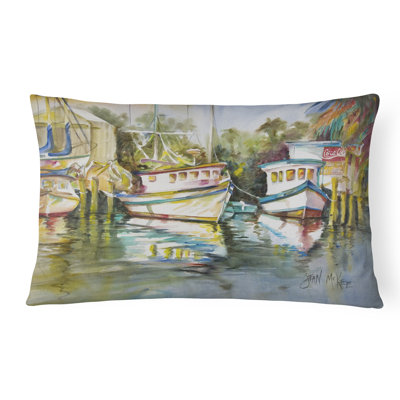 Coussin décoratif intérieur/extérieur fish market
