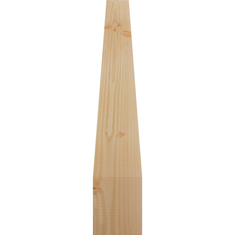 Attelle de genou traditionnelle, H 38 po x l 5,5 po x P 38 po, Douglas (lisse)