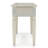 Meshonda 48'' Glass Top Console Table