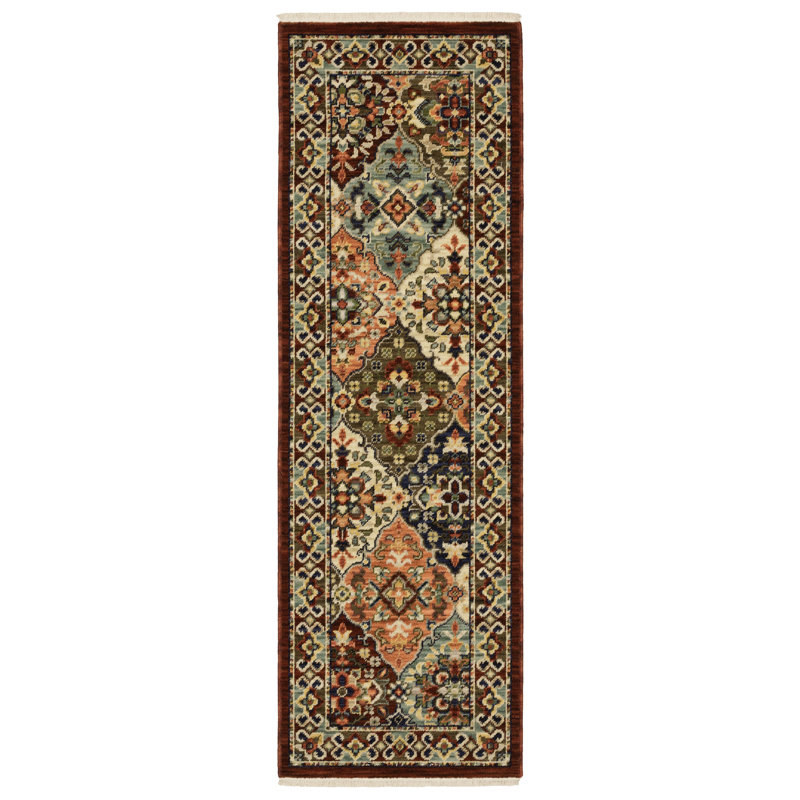 Oriental Indoor Rug, Runner 2' x 6'