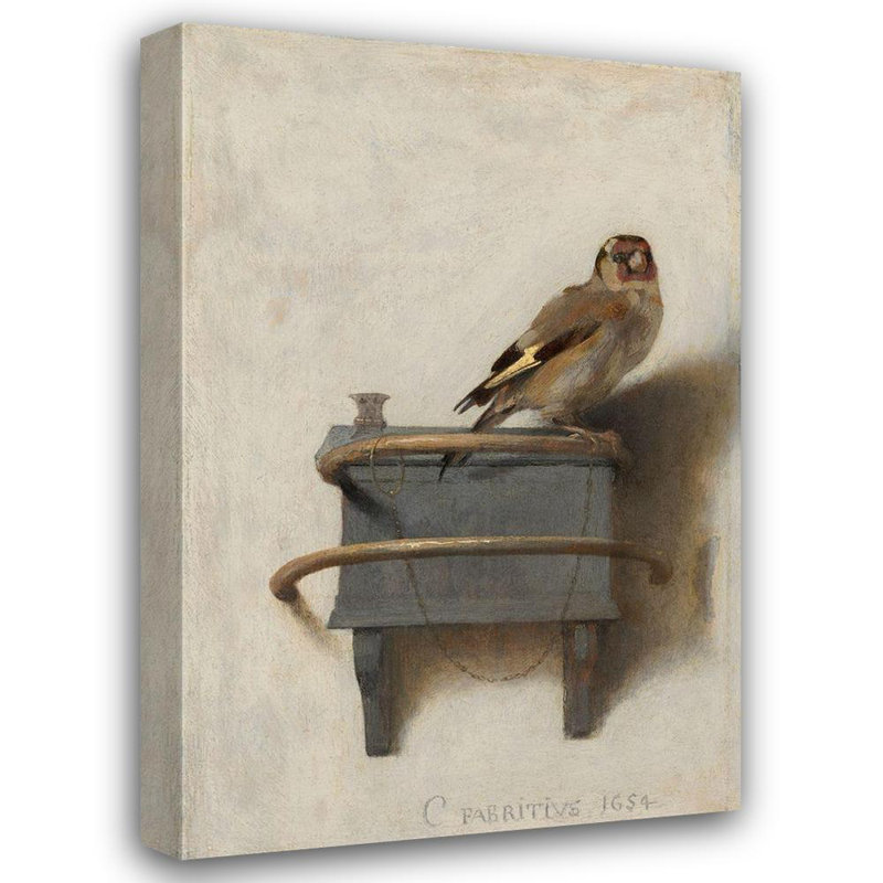 Toile tendue avec châssis Lark Manor ™, Fabritius, Carel, H 18 po x l 13 po