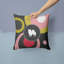 Coussin décoratif intérieur/extérieur chihuahua pois points