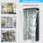 Wire Shelf Cover With Clear PVC Front - Dustproof Waterproof UV Protection For 36X24x72 Inch Storage Shelves, Garage & Basement Organizer