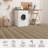 Modern Braided Printed 2x6 Runner Rug Stain Resistant Carpet with Non-Slip Backing Low Pile Floor Cover Kitchen Hallway EntrywayBrown-1973540510