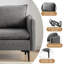 Canapé modulaire rembourré 2 pièces Waynesfield-799130117