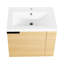 Ensemble de meuble-lavabo pour salle de bain 24 po en céramique, porte, armoire de rangement 24 po-830277595