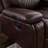 Lyzette Faux Leather Reclining Curved Sectional Right Hand Facing