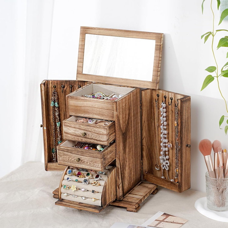 Wood Jewellery Box +