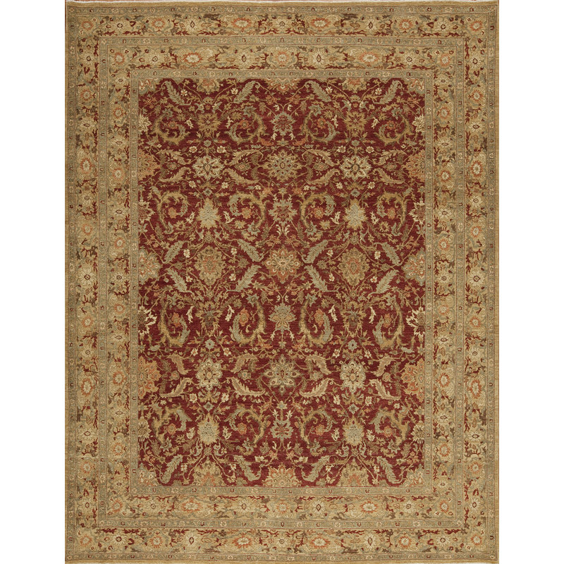 International Reserve Hand Knotted Wool Area Rug, Rectangle 10' x 14'