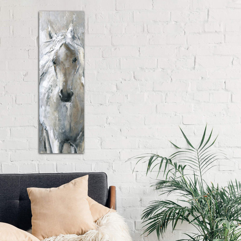 Standing Proud by Carol Robinson - Panoramic Painting on Canvas, No Frame, 30.48 cm H x 91.44 cm W x 1.91 cm D