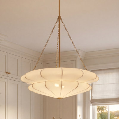 Coppell 3-Light Pendant in Warm Brass