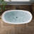 66'' Freestanding Tub Deep Soaking Acrylic Bathtub