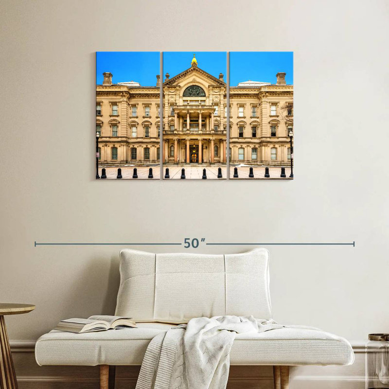 New Jersey State House, H 24 po x l 38 po