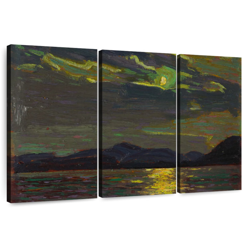 Alvord chaud au clair de lune, H 42 po x l 65 po