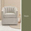 Fauteuil d'appoint pivotant avec jupe Solitude-2144238670