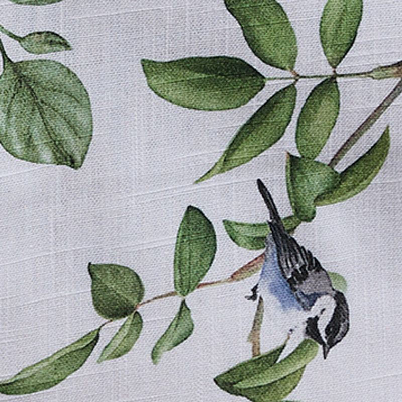 Songbird Green Floral Table Runner 13", 54" L x 13" W