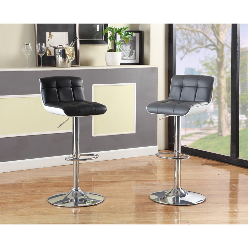 Tabouret pivotant à hauteur réglable, Gris