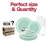 Turquoise Vintage Round Disposable Plastic Wedding Value Set - 60 Settings