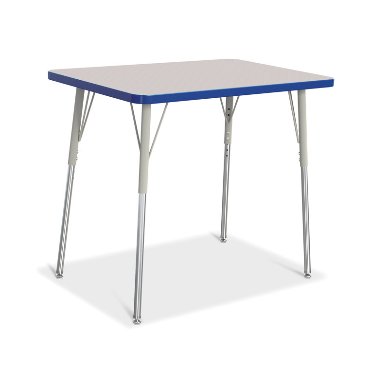 Tables d'activités Berries®, H 31 po x L 48 po x l 24 po, Adulte (24 po à 31 po ), bleu