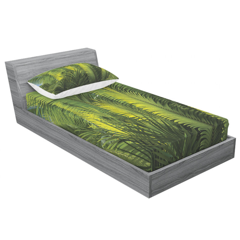 Microfiber Sheet Set, Twin Sheet Set with Fitted Sheet
