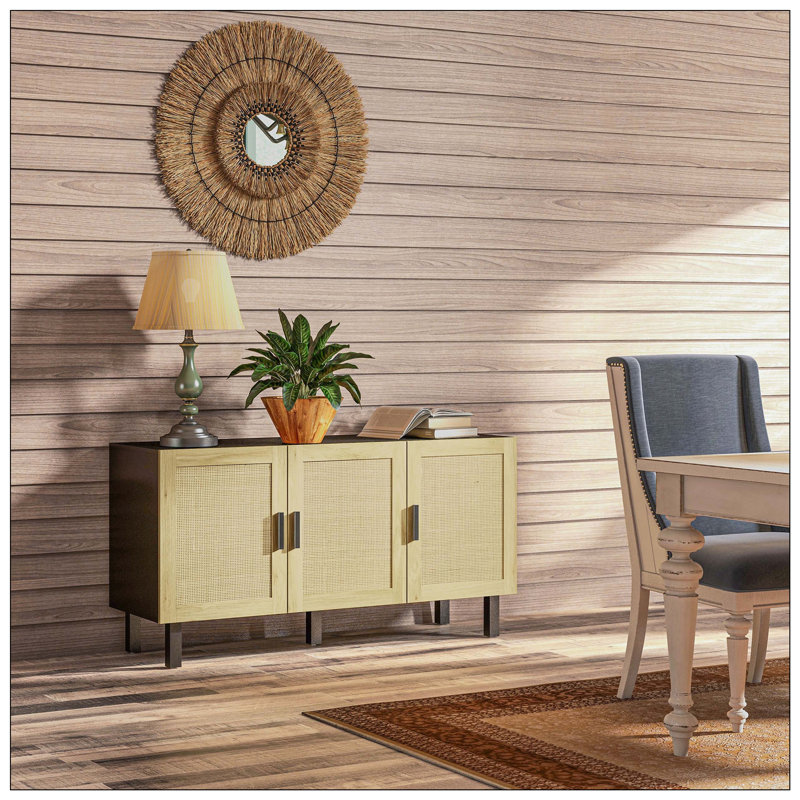 Avec 4 portes pour les armoires de buffet, les armoires de rangement vernies, la console de contrôle American Retro, le salon, la chambre à coucher, la salle à manger