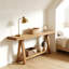 Table basse, table d'entrée en bois