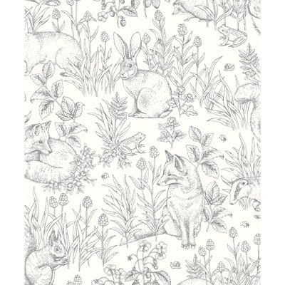 Boråstapeter Forest Friends Wallpaper