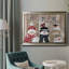 Toile encadrée de qualité supérieure «Snowplace Like Home» - prête à être accrochée-1488127888