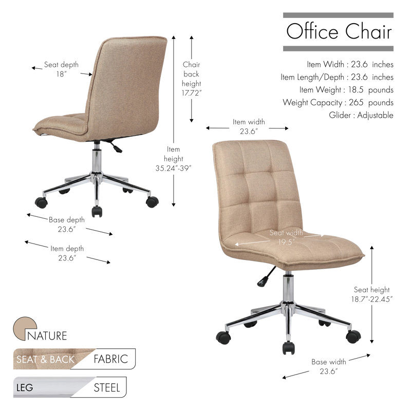 Farrington Gurney Office Chair, Natural