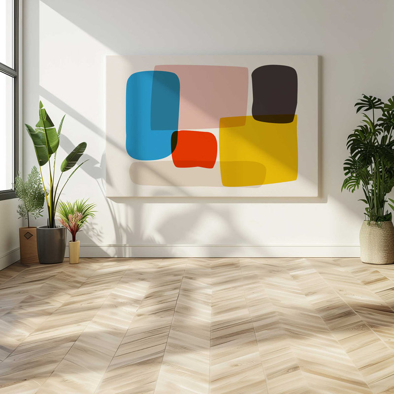 Rectangular Rhapsody, Large Canvas Print, 40" H x 60" W