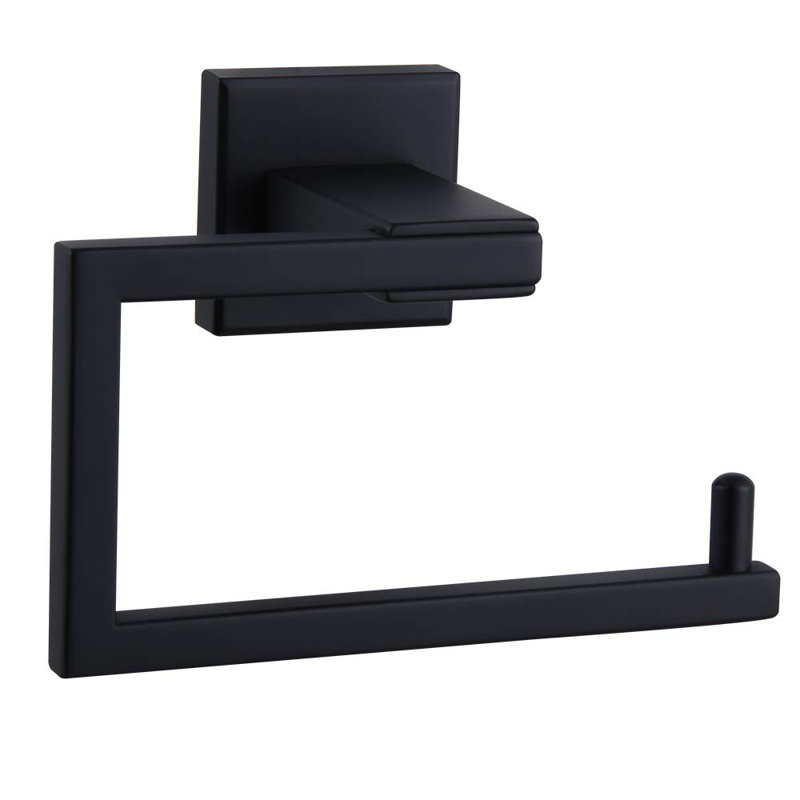 Stainless Steel Paper Towel Holder, Black