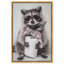 Impression sur toile Glam Roll Raccoon Bathroom Decor par Art Remedy-122850315-122850313