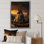«Native Tipi Soulful Sanctuary», reproduction sur toile