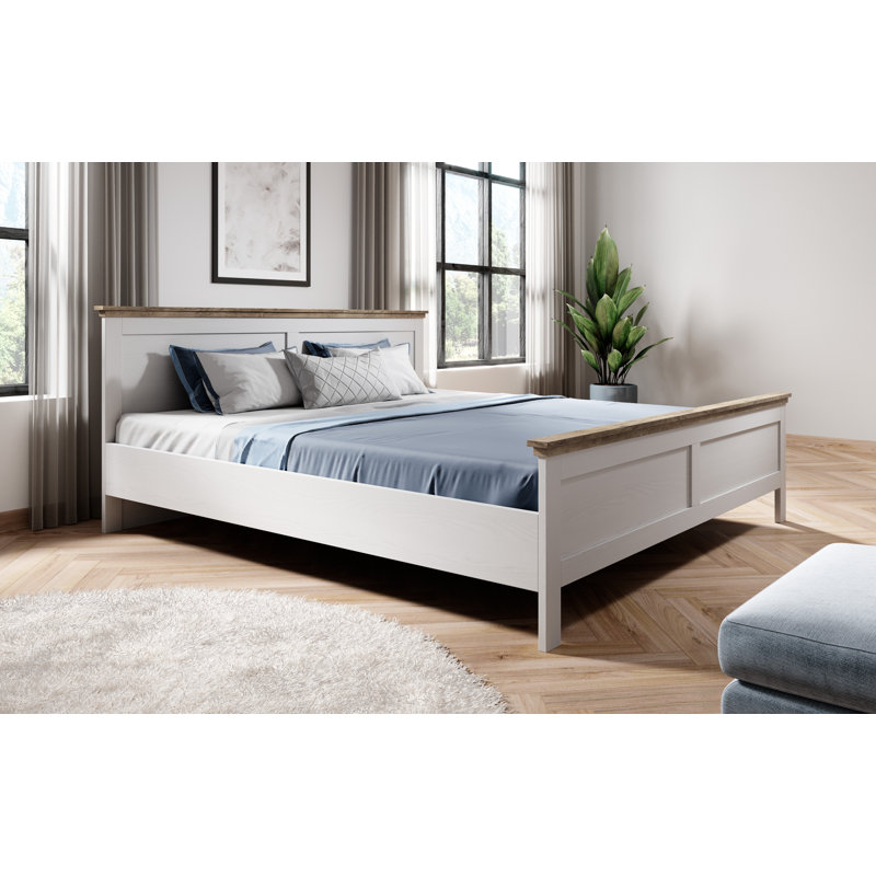 Wicklund Bed, Green, European Kingsize (160 x 200cm)
