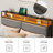 Jeffory Bed with Storage Headboard and Integrated Charging Station -789754276-740190964