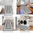 Boho Runner Rug 2X6 Ft Non Slip Washable Hallway Rug Runner Vintage Kitchen Runner Rug Floor Carpet,Grey