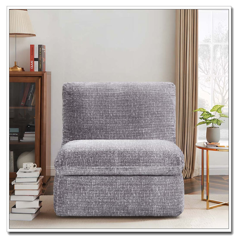Chaise sans accoudoirs, Gris