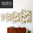 Patterned Leaf Shapes II Framed Print - Solid Wood