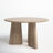 Daymon Oak Round Dining Table