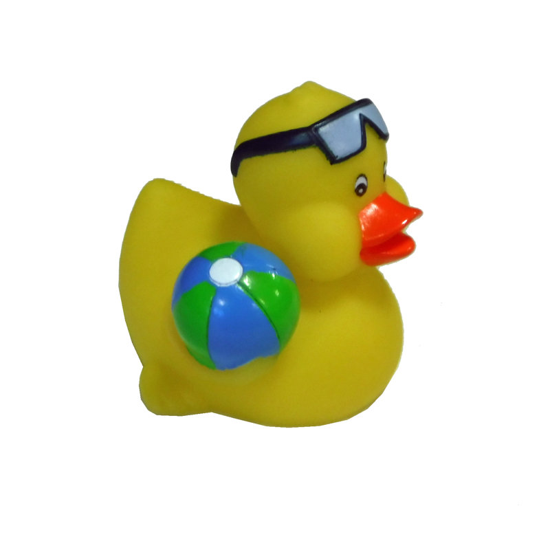 Fun In The Sun Floating Duck Toy, Blue/Green