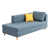 Chaise longue à accoudoir droit sélectionné