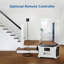 145 Pint Compact Crawl Space Dehumidifier with Pump and Continuous Drain For Rooms up to 6000 cu. ft.