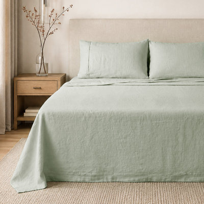 Clara 100% French Linen Sheet Set