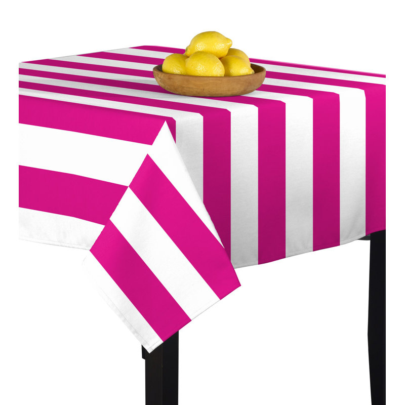 Sam Tablecloth, 72" L x 72" W, Fuchsia