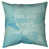 Bleu sarcelle / blanc